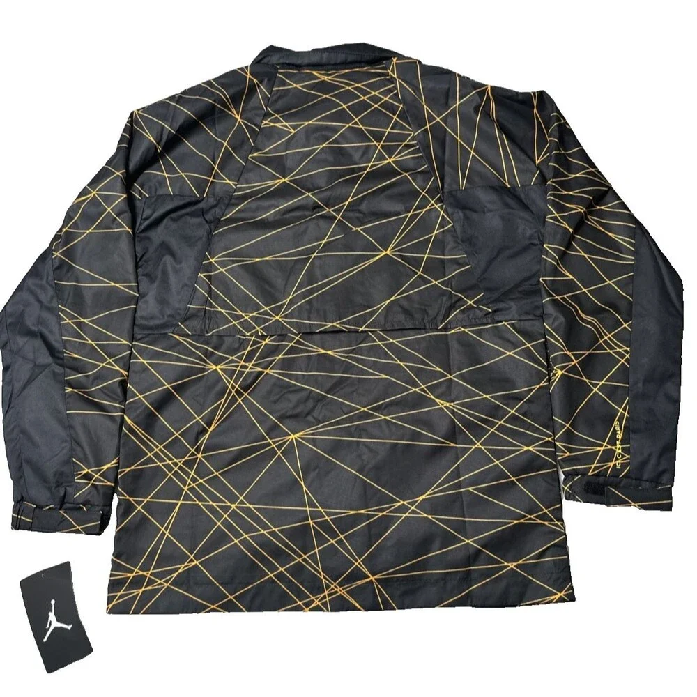 Jordan PSG Anthem Jacket 95C263-023 Black/ Orange Unisex Kids youth Medium NEW